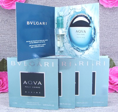 Bvlgari AQUA MARINE Eau de Toilette 7,5 ml (5 x 1,5 ml)   Parfum Proben  