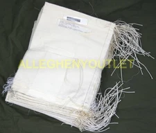 QTY (50) US Military 100% Cotton Mailing Bags for Parts/Tools/Bolts/Nuts NEW