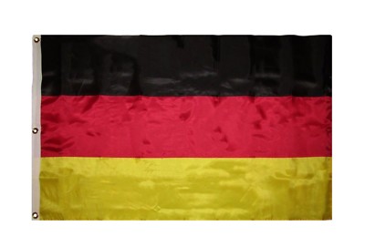 3x5 Embroidered Sewn German Germany 300D Nylon Flag 3'x5' 3 Clips