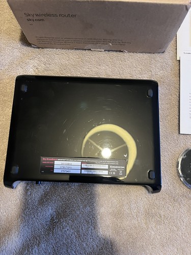 Sky Broadband Sagecomm ADSL Wi-Fi Router & Cables *boxed*  - Picture 5 of 13