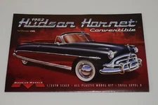 MOEBIUS 1952 HUDSON HORNET CONVERTIBLE 1204 ⭐PARTS⭐ INSTRUCTION BOOKLET 1:25