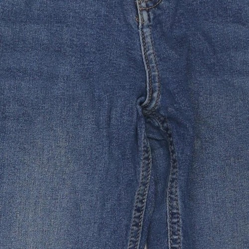 Topman Womens Blue Cotton Blend Skinny Jeans Size W26 L28 - Picture 10 of 10