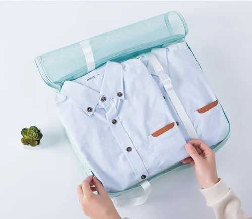 8-teiliges Reisegepäck Organizer Set Koffer Aufbewahrung Taschen Kleidung Packwürfel - Bild 9 von 29