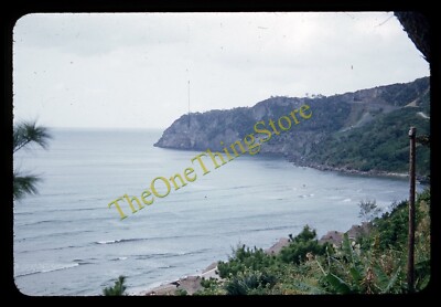 Northern Tip Of Okinawa Japan 1950s 35mm Slide Red Border Kodachrome