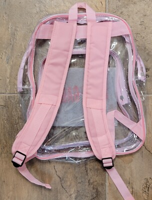 Lady Gaga Pink / Clear Joanne World Tour VIP Backpack  display picture 2