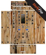 Pioneer DJM-S3 Skin Wood Design 4 Protective Decal StyleFlip Skins