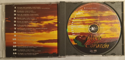 AL NORTE DEL CORAZON, TV SHOW BY LIDIA CAVAZOS, MEXICAN CD ALBUM