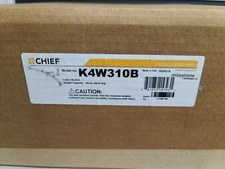 Chief Kontour K4W310B 3x1 Horizontal Focal Depth-Adjustable Wall Mounted Array