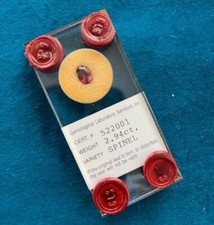  3GIL Certified Natural Red Spinel Oval Cut 2.94 Ct Loose Gemstone Cert:522001