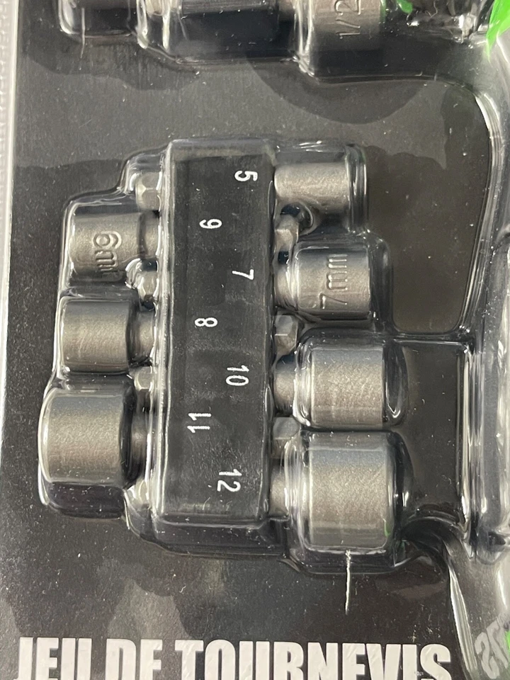 GRIP 15 pcs Set 14 in 1 Nut Driver Set MM SAE - Image 3 of 4