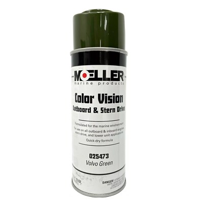 Moeller Marine Color Vision Volvo Green Engine Paint - 12 oz