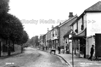 sqq-3 Street View, Dover Road, Upper Walmer, Kent. Foto