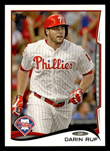 Darin Ruf 2014 Topps #345 Philadelphia Phillies BASEBALL CARD | eBay