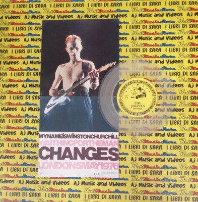LP 45 7''DAVID BOWIE THE JONES My man Changes PROMOZIONALE WEM 5576