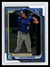 🔥 SPENCER NIVENS 2024 BOWMAN CHROME PROSPECTS RC # 37