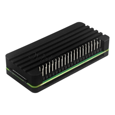 Raspberry Pi Zero 2W Aluminum Alloy Shell Curved /Straight Pin Protective Shell