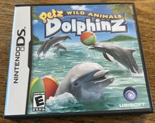Petz Wild Animals Dolphinz Nintendo DS CIB Complete Fast Shipping Tested Working