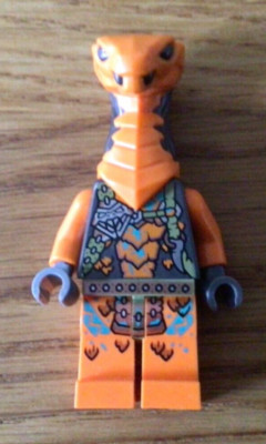 LEGO  Ninjago Minifigure  Cobra Kobra Mechanic - Sneaky Snake - njo717 - njo0717