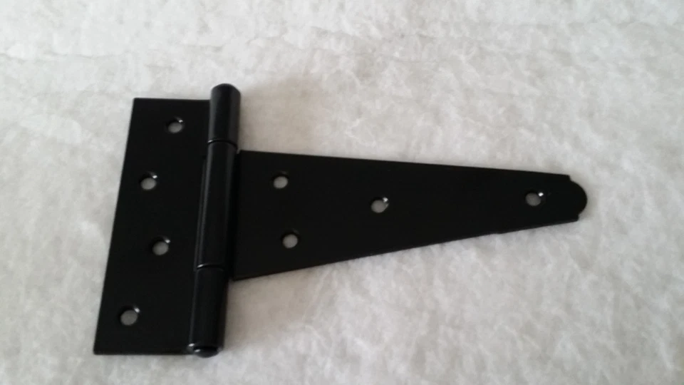 Kit de herrajes de doble puerta para cobertizo de alta resistencia: Kit de bisagras de 6" para cobertizo ventanas cooperativas Foto 2 de 2