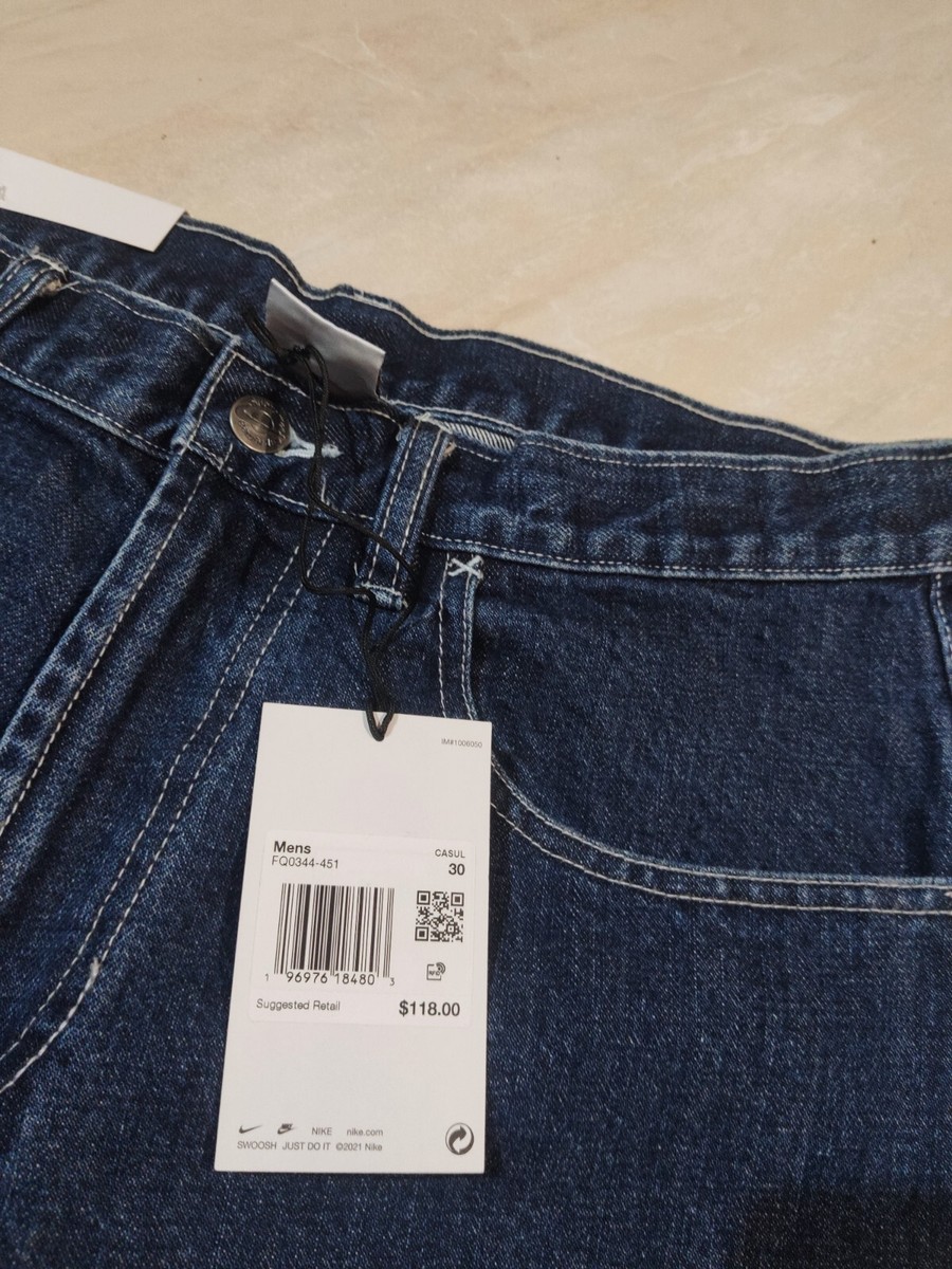 Supreme x Nike Denim Short Blue Indigo Size 30 New With Tag Supreme x Nike Denim Short Blue Indigo Size 30 New With Tag