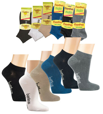 3 pairs of wellness sneaker socks, for women and men up to size 54