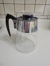 Corning Heat Proof Clear Glass 6 Cup Coffee P...