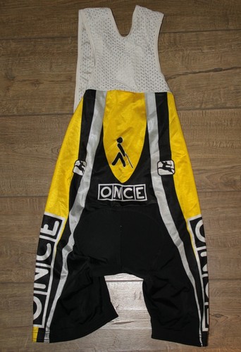 Maillot Cycliste Vintage ONCE Giant Giordana Jaune - Taille L - 50