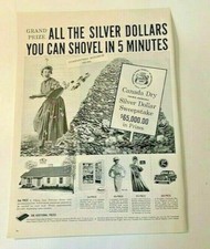 Vintage Ad Print Canada Dry $65,000 Sweepstakes , 1959  14 x 10.5 .