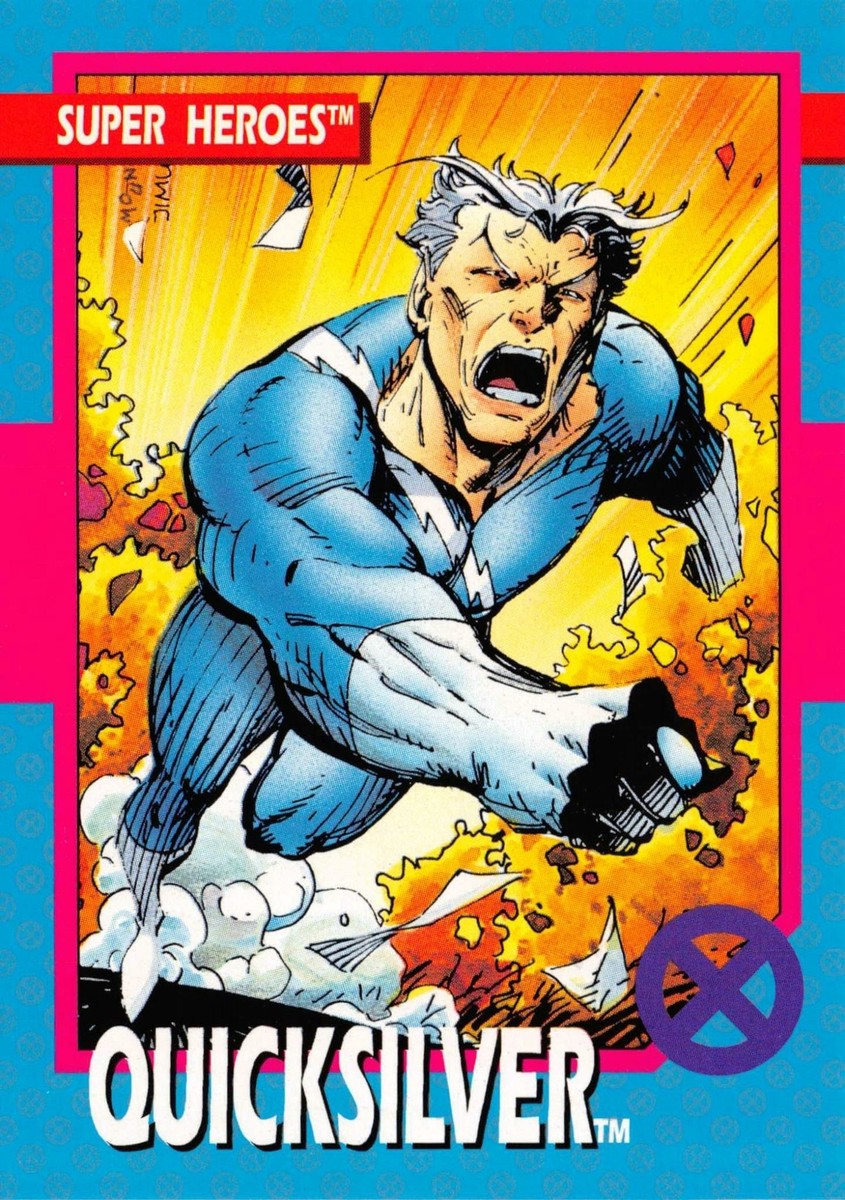 QUICKSILVER / X-Men Series 1 (Impel 1992) BASE Trading Card #35 | eBay
