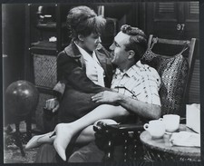 BARBARA HARRIS JASON ROBARDS JR in A Thousand Clowns '65 SEXY LEGS