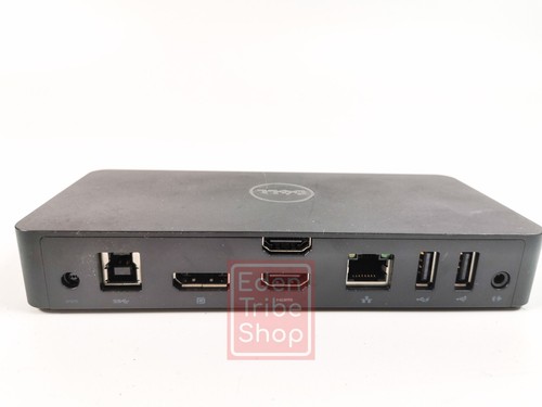 GENUINE DELL USB 3.0 LAPTOP ULTRAHD 4K DOCKING DOCK STATION D3100 36M9K TESTED - Picture 4 of 6