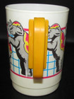 Vintage Ringling Bros, Barnum & Bailey Circus Plastic Cup Mug Elephants — photo 4