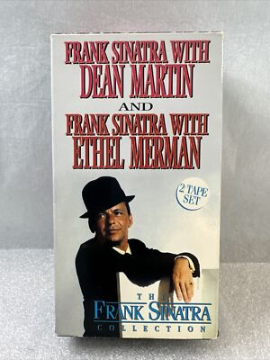 Frank Sinatra Collection Dean Martin & Ethel Merman 2 VHS Set
