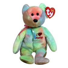 Ty Beanie Baby ❤️ I LOVE DENVER The Bear 8.5" Stuffed Plush New  MWMT's