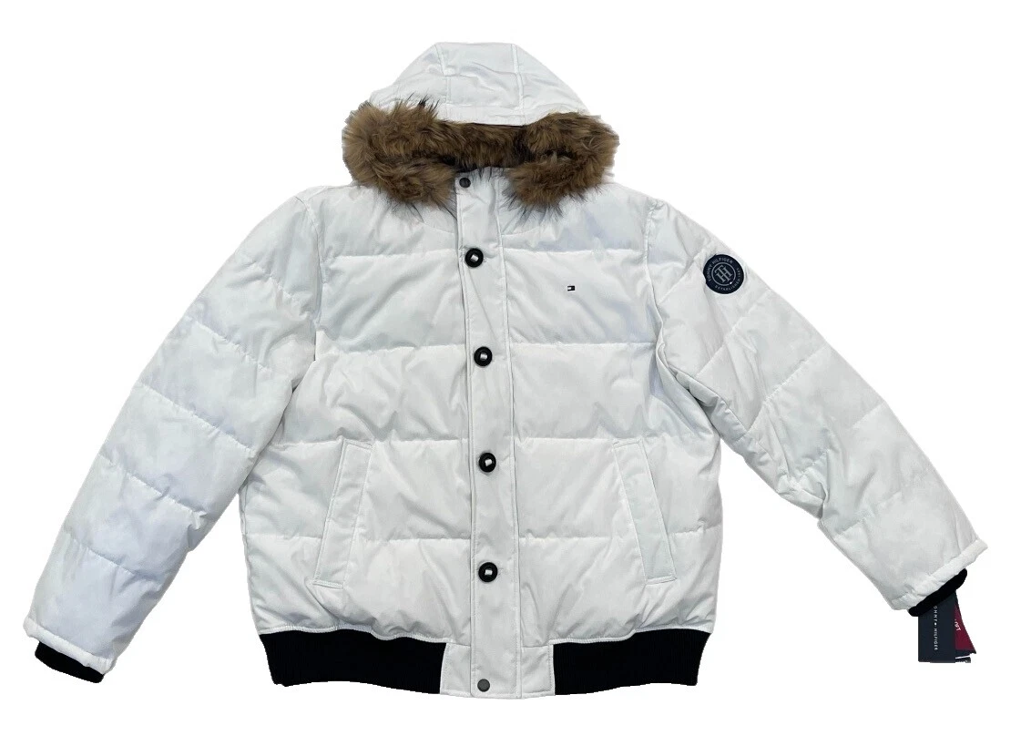 Abrigos Tommy Hilfiger Blanco, chaquetas y chalecos para hombres