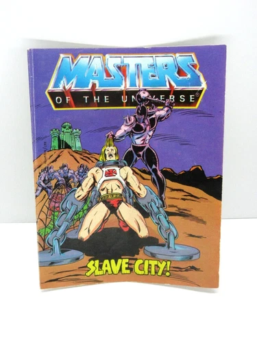 MOTU,Slave City mini comic,Masters of the Universe,he-man,original,Vintage