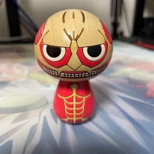 Attack on Titan Hexa Ride Limited Japanese Kokeshi Doll Figure Colossal Titan
