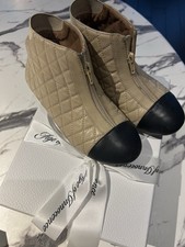 Age Of Innocence Girls Boots Two Tone Sz 2 Eu 33