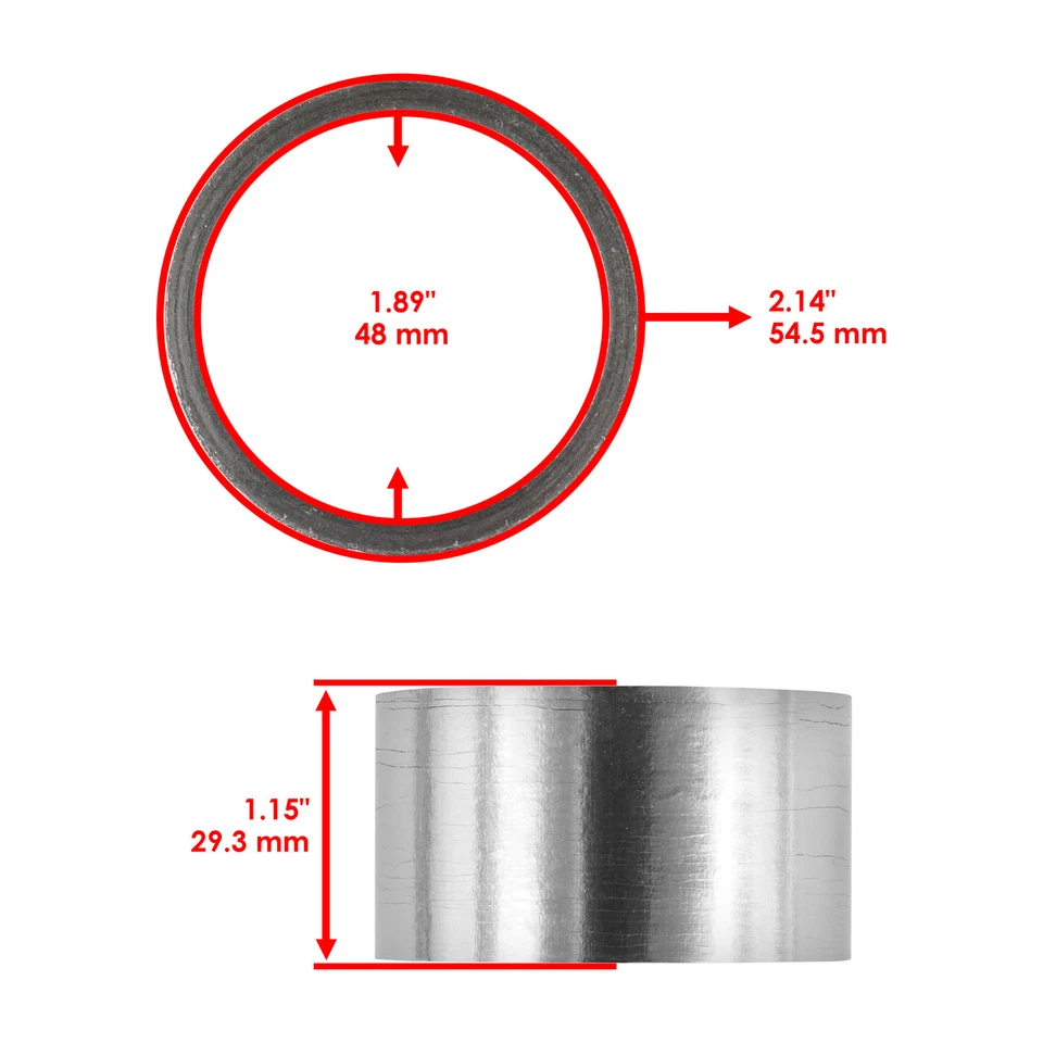 Exhaust Gasket for Honda ST1300 ST1300A ST1300P ST1300Pa 2003-2012 - Image 2 of 4