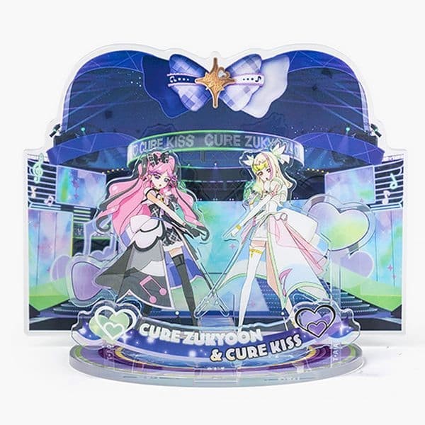 Cure Kiss & Cure Zukyuu Acrylic Diorama Stand Precure New | eBay