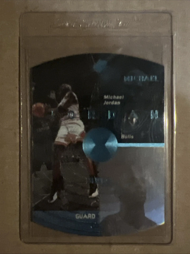 1997-98 SPX azul troquelado Michael Jordan, Scottie Pippen, Dennis Rodman Salón de la fama  Foto 2 de 4