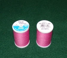 Coats and Clark, Dual Duty All Purpose Polyester Thread, 250 yards, Ellen Rose (