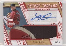 2019 Panini Elite Extra Edition Red 19/25 Taylor Widener #FTS-TW Auto s3g