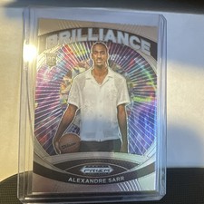 2024 Panini Prizm Draft Picks - Brilliance Mojo Prizm #15 Alexandre Sarr 
