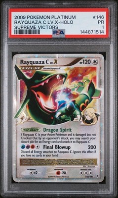 Rayquaza C Lv.X 146/147 Supreme Victors Holo for sale online | eBay