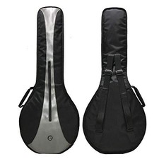 Banjo Gig Bag 600D Water-resistant Oxford Cloth Backpack Strap with 12mm