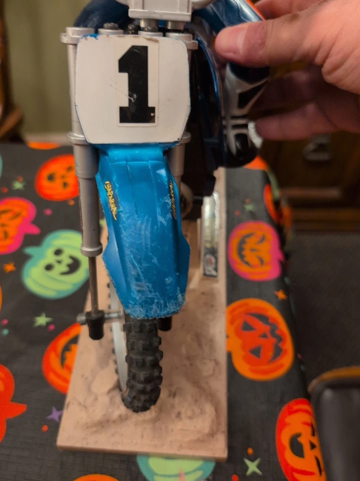 VINTAGE Jeremy Mcgrath MX Tyco RC X-TREME CYCLE Motorcycle Dirt Bike Motocross - Image 2 of 4