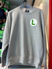 Universal Studios Super Nintendo World Luigi Sweatshirt NWT