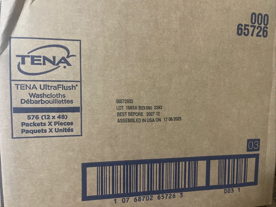 Tena Ultra Flush Personal Wipe Soft Pack 48 unidades, (65726) paquete de 2 DE 48 unidades  Foto 3 de 4