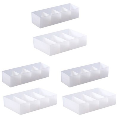  3 Pieces Auflagenbox Aufbewahrungskoffer Desktop -Speichergehäuse